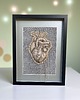 obrazy Obraz haftowany 3D serce anatomiczne 6