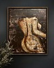 obrazy W brązie jej do twarzy - obraz akrylowy na płótnie 60x70 cm 1