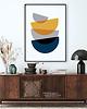 plakaty Figury 1 - grafika - plakat geometryczny 1