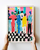 plakaty Plakat Gra w szachy 1