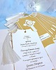 zaproszenia na komunię Kartka  komunia, kolekcja  liturgiczna z chwostami, personalizacja 1