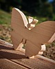 figurki i rzeźby Drewniany motyl, motylek z litego drewna 1