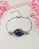 bransoletki wire wrapping Bransoletka Lapis Lazuli stal chirurgiczna handmade wirewrapping 2