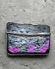 broszki Metaliczna fuksja  - broszka 1