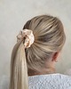 gumki do włosów Gumka jedwabna, scrunchie, pastel dots MIDI 1