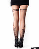 legginsy Legginsy cieliste z tatuażem Chain Stocking 2