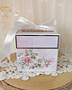 kartki na komunię Exploding box komunijny, kartka na komunię "Pink Roses" GOTOWY 1