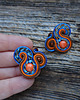 kolczyki soutache Jesienne kolczyki sutasz 3
