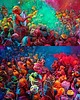 kolie HOLI - naszyjnik MAASAI (folk, etno, tribal) 1