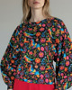 komplety damskie Zestaw bluza Citta i spódnica Samsara, folkowy wzór w ptaki, rozmiar M 1