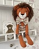 misie i maskotki Maskotka Lew Leoś 45 cm 2