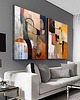 obrazy Nowoczesny duży obraz do salonu lub antresoli 80x160cm dyptyk 1