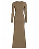sukienki midi damskie Sukienka  cappuccino YY300039 3