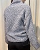 swetry damskie  Sweter golf boucle Grigio 3