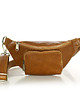 torby na ramię Torebka nerka na szerokim pasku   - MARCO MAZZINI camel 3