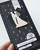 kartki scrapbooking Ręcznie robiona kartka ślubna 1