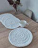 podkładki do kuchni Komplet podkładek szydełkowych ze sznurka 6szt. 28cm 1