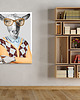 obrazy OBRAZ NA PŁÓTNIE -  70x100cm KOZA GRAŻYNKA 2