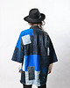 płaszcze damskie Płaszcz kimono patchwork 3