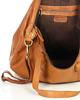 torby na ramię Torba damska skórzana shopper z kieszeniami - It bag brąz camel 2