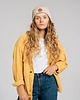 czapki damskie Czapka beanie z bawełny organicznej beżowa 4
