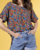 t-shirt damskie T-shirt z przedłużonym tyłem Jusia 1