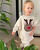 bluzy dla dziewczynki Bluza Reniferek 2