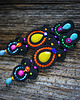 kolczyki soutache Długie etniczne kolczyki soutache 1