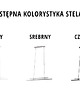 lampy wiszące Nowoczesna 2-punktowa lampa wisząca  MADRYT GOLD z geometrycznymi kloszami 9