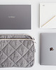 etui na laptopa Lniane etui na laptopa TRUE GRAY 4