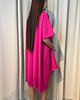 sukienki mini damskie Bawełniana sukienka Fucsia 3