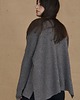 swetry damskie  Sweter Oversize ALASKA Szary 3