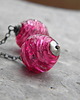 kolczyki wire wrapping Ażurowe kule  na łańcuszku - kolczyki 4