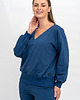 bluza bez kaptura damska Bluza ,,LUCCY" denim 1