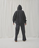bluza bez kaptura damska Bluza Restful light antracite na zamek z kapturem 1