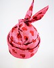czapki damskie Turban w serca 4