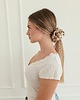 gumki do włosów Gumka jedwabna, scrunchie, vinateg bloom MAXI 4