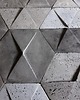 kafle i panele Betonowe płytki ścienne Heksagon 3D-zestaw 3