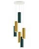 lampy wiszące 6-płomienna kaskadowa lampa wisząca do przedpokoju MONACO 6