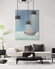 lampy wiszące Kolorowa lampa wisząca pająk z abażurami WAIKIKI W3 7