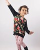 legginsy i getry dla dziewczynki Legginsy PUDROWY RÓŻ 2