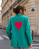 marynarki damskie Marynarka z sercem 1
