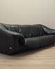 sofy i szezlongi Sofa skórzana czarna, włoski design, lata 60, produkcja: Włochy 3