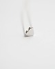srebrne naszyjniki Rhodium Plated Heart Necklace 1
