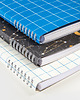 kalendarze i plannery NOTES GWIAZDOZBIORY CZARNE B5  160 stron  SZARE LINIE 2