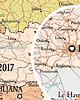 plakaty Plakat Personalizowana mapa serca 3 lokalizacje 2