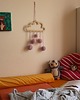 łapacze snów Chmura - ozdoba do pokoiku z pomponami 2