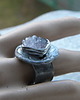 pierścionki - różne Roman Ancient Ring ;) surowy ametyst 1