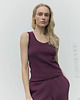 topy damskie Bokserka Soma mauve wine 1