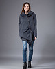 bluza z kapturem damska Bluza damska, asymetryczna bluza bawełniana 4